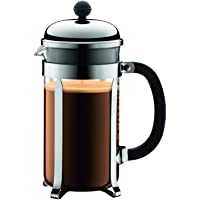 Los mejores  - Bodum Chambord French Press 8 Cups 1 L Cafetera émbolo- Acero Inoxidable- Brillante- 1 litro